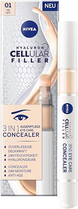 NIVEA Hyaluron Cellular Filler 3-in-1 Eye Care Concealer Light 4 ml view 1