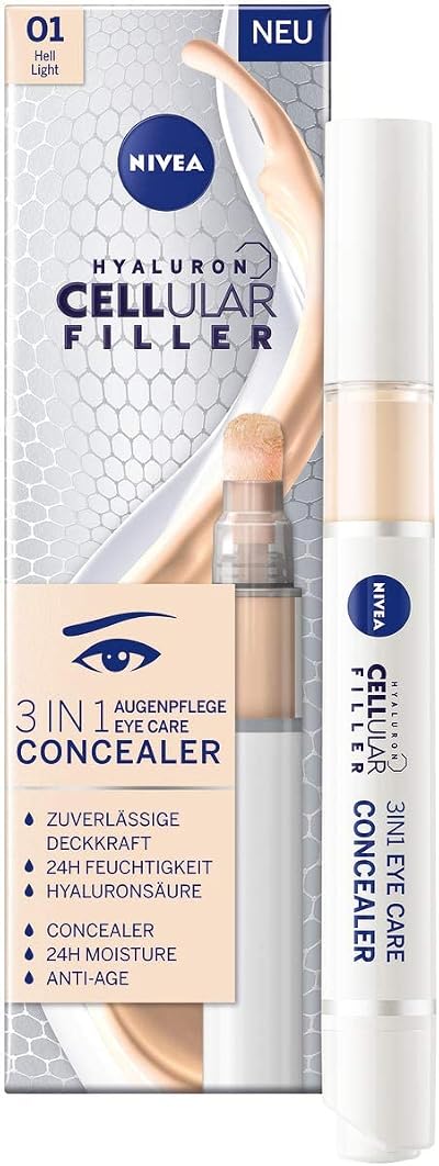 NIVEA Hyaluron Cellular Filler 3-in-1 Eye Care Concealer Light 4 ml
