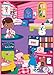 Disney Junior Girls Toy Rug Carnival Doc McStuffins Toys Play Mat Bedding Game Rugs w/ Doctor's Play Set, 32