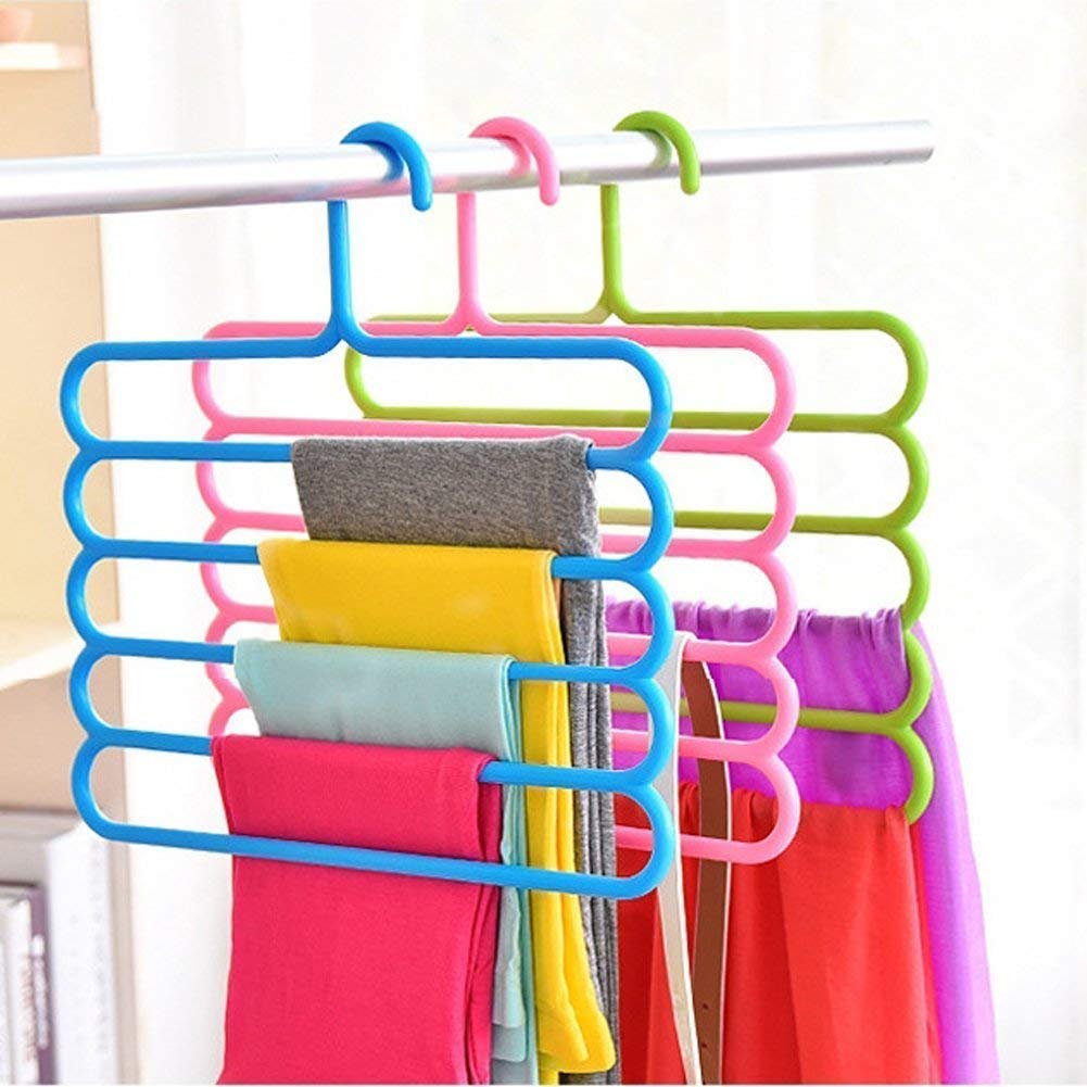Coolkart Hanger for Clothes Set Wardrobe Storage Organizer Hanger Rack