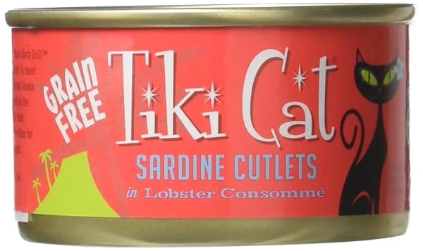 TIKI CAT & TIKI DOG 12/2.8 OZ CAT GRILL SARDINE LOBSTER-BORA BORA CAT FOOD, ONE SIZE