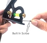 Swanson S0101CB Speed Square Layout Tool Blue Book Combination Square Kit view 3