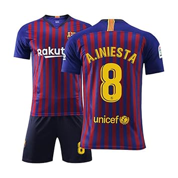 A.Iniesta # 8 Niños Juventud de fútbol y pantalones cortos de ...