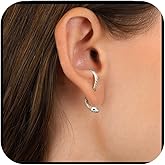 Snake Earrings For Women Punk Gothic Cute Dainty Grunge Snake Earrings For Women Snake Jewelry