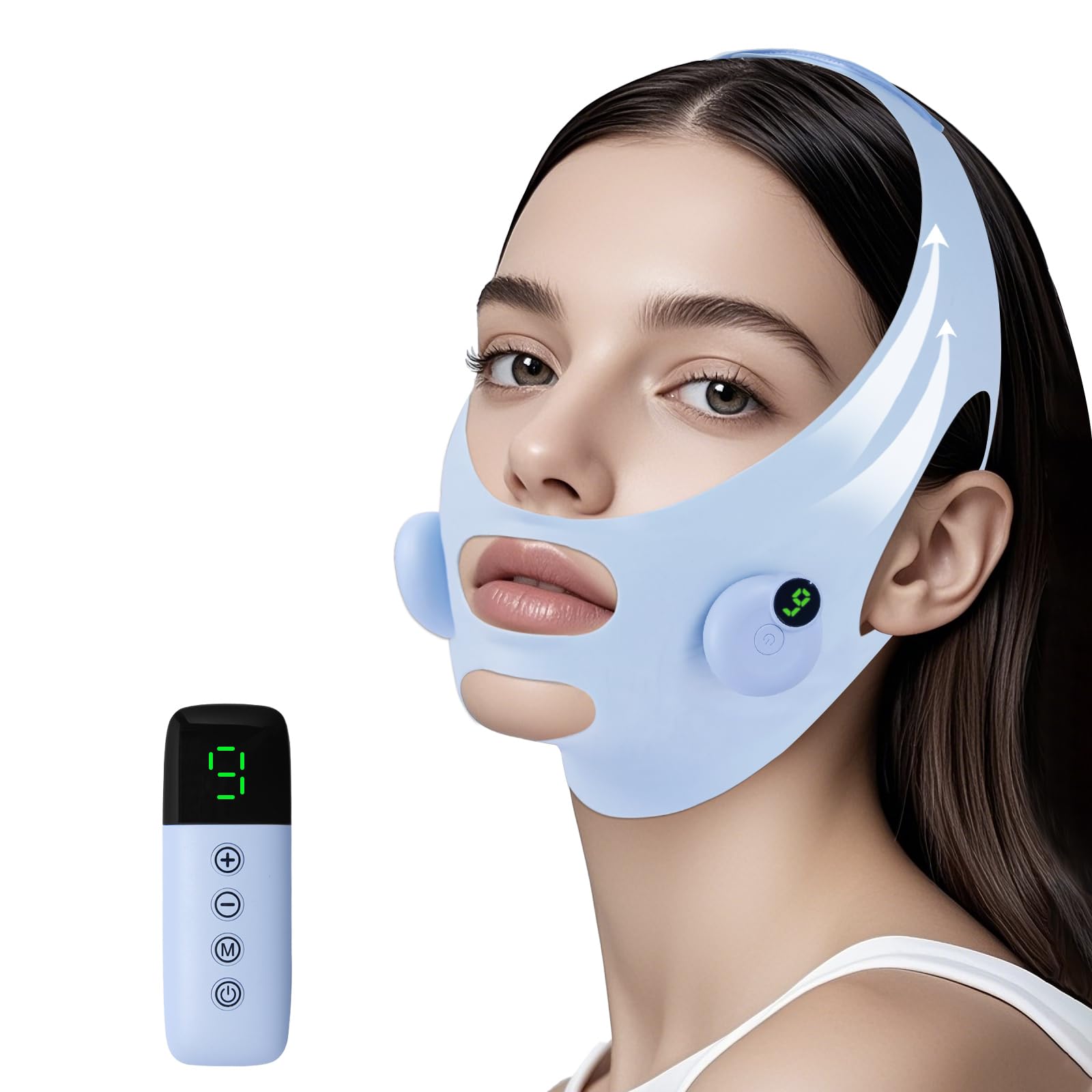 Photo 1 of *** MISSING REMOTE*** PMOTPKOM V-Shaped Face Machine Double Chin Reducer, Electric Double Chin Reducer & Face Lifting Device with 6 Modes 9 Intensity Levels