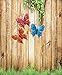 ShabbyDecor Butterfly Wall Decor for Yard Art Garden Decoration Set of 4