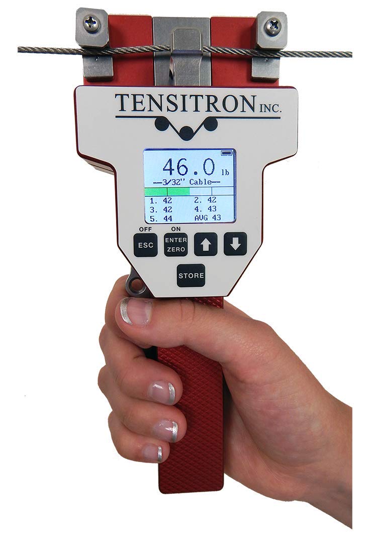 Tensitron ACX1001 Digital Aircraft Cable Tension Meter 5100 lbs for