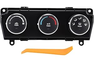 AKLOSIPY AC Heater Climate Control Panel HVAC Climate Control Module Temperature Switch for 2011 to 2013 with Rear Defogger U