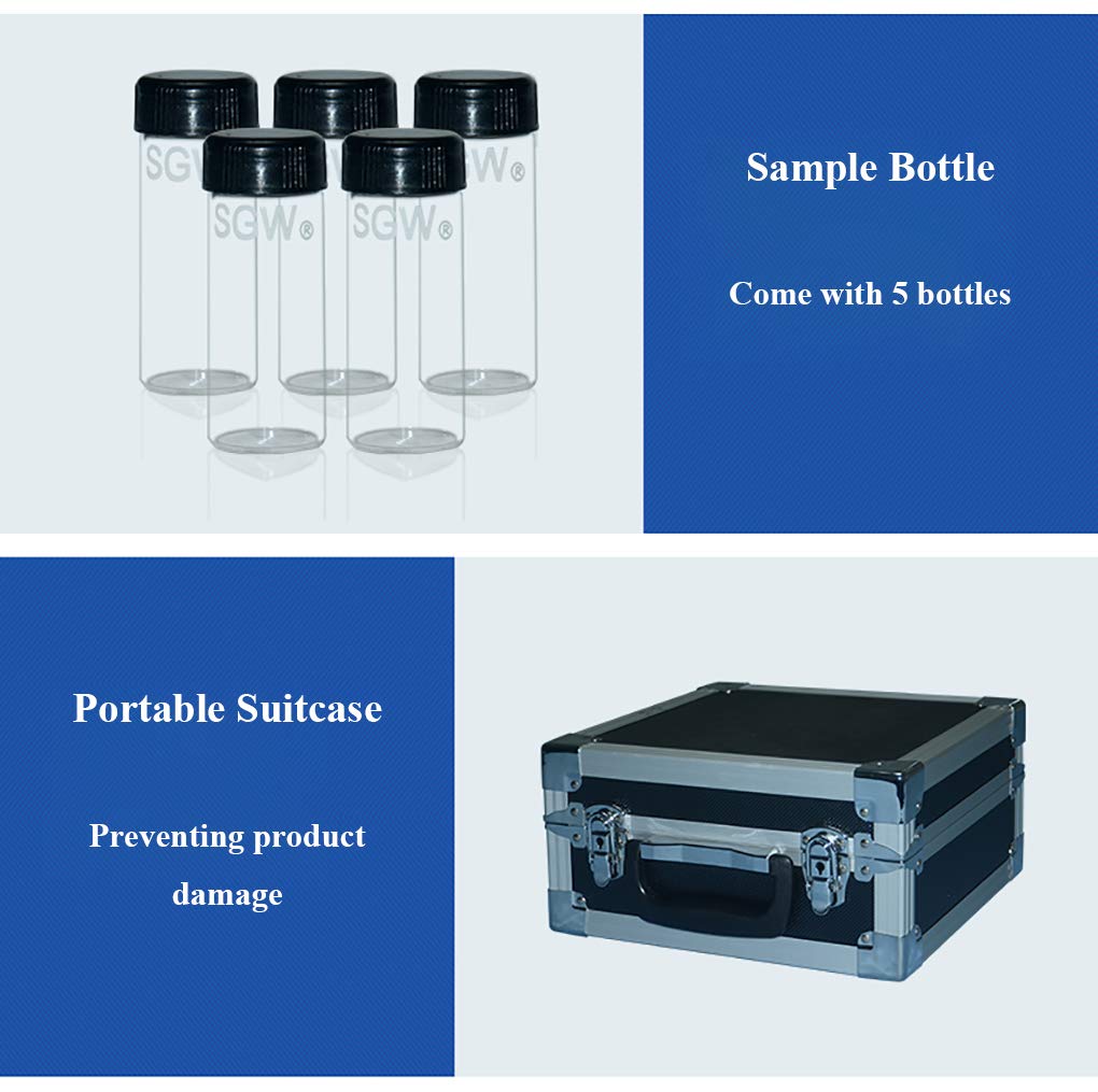 BAOSHISHAN Turbidity Meter Lab Turbidimeter Portable Digital with NTU