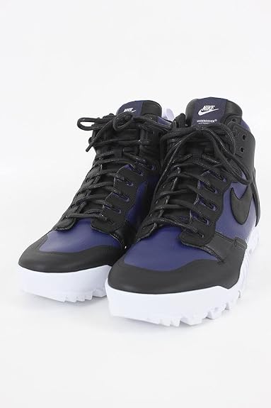 Amazon ナイキ Nike アンダーカバー 17ss Sfb Jungle Dunk トレッキングソールハイカットスニーカー 28cm ブラック ブルー ホワイト 中古 シューズ バッグ