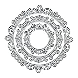 Metal Cutting Dies Nesting Round Lace Frame
