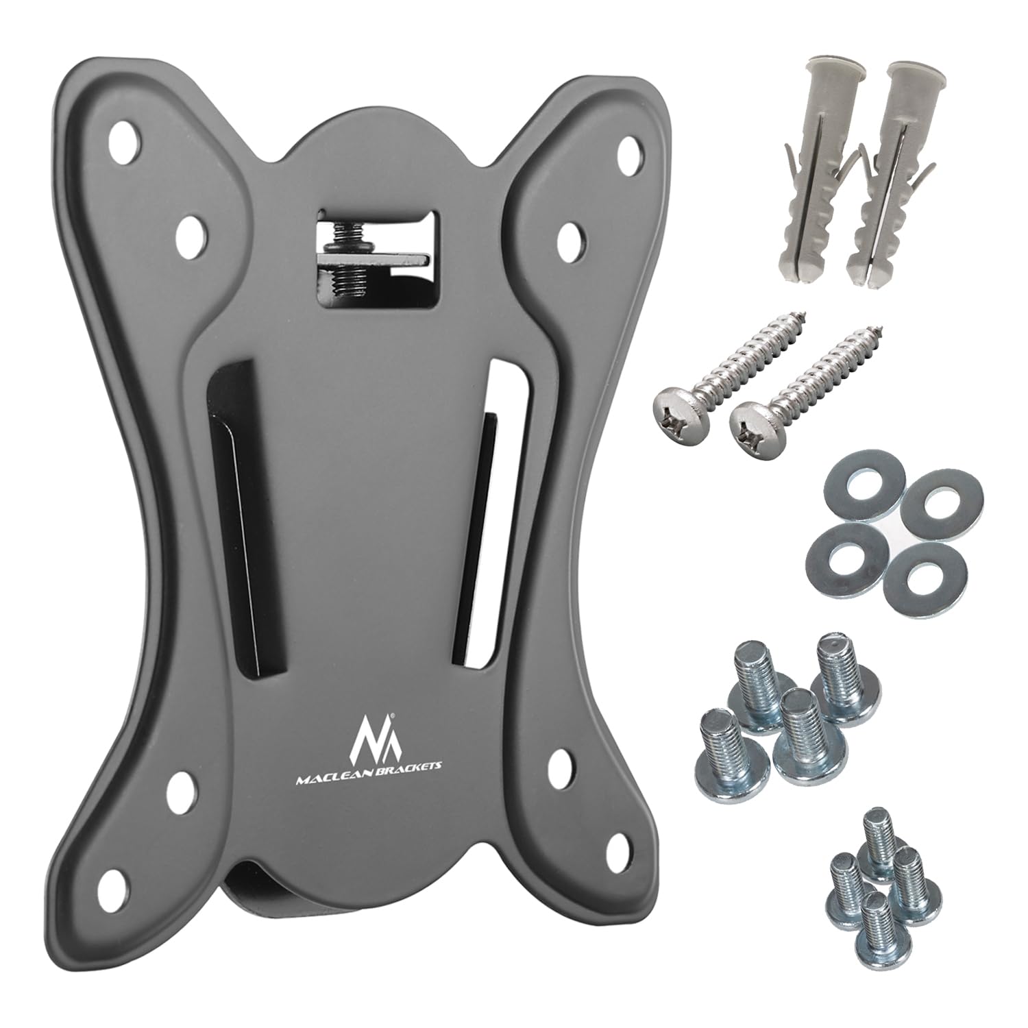Maclean MC-715A TV Mount, TV Holder, Max VESA 100x100, 13-27", 25kg