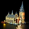 BRIKSMAX Harry Potter Hogwarts Great Hall Led Lighting Kit- Compatible with Lego 75954 Building Blocks Model- Not Include The Lego Set