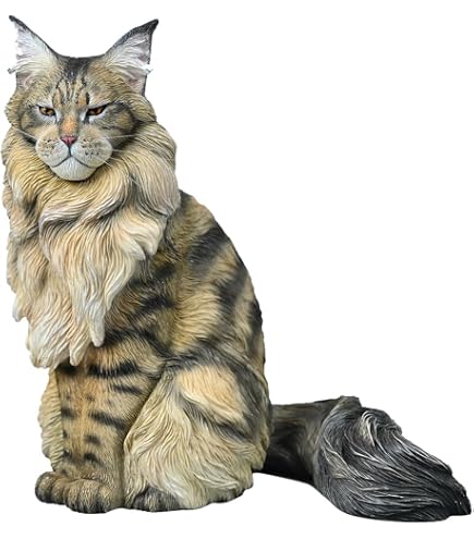 HiPlay JXK Mini Maine Coon Figur – Handbemalt, Lebensecht, Aus Hochwertigem Resin – 5,5x3x2 Cm – Sammlerstück Ab 12 Jahren HiPlay JXK Mini Maine Coon Figur – Handbemalt, Lebensecht, Aus Hochwertigem Resin – 5,5x3x2 Cm – Sammlerstück Ab 12 Jahren