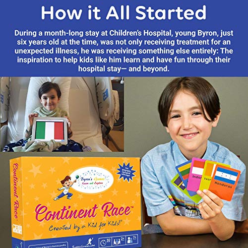 Continent Race Geography Learning Educational Game for Kids 7 Years and