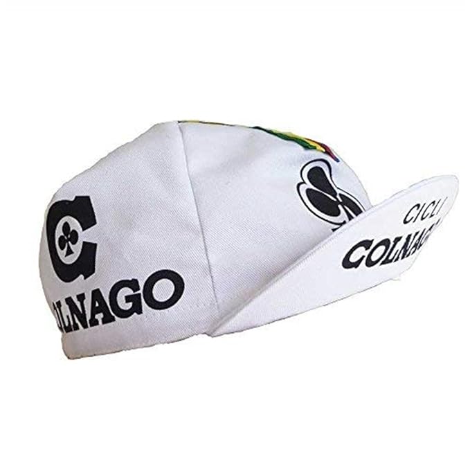 Basecap Retro-Stil Radteam Vintage weiß
