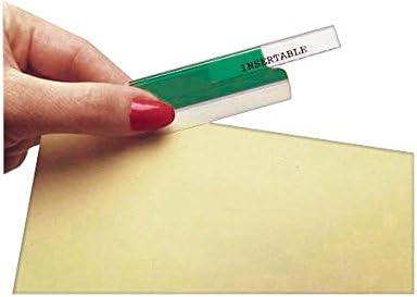 Avery 16219 Insertable Index Tabs with Printable Inserts, 1, Assorted Tab (Pack of 25), Assorted: Blue, Clear, Green, Red, Yellow : Binder Index Dividers : Office Products