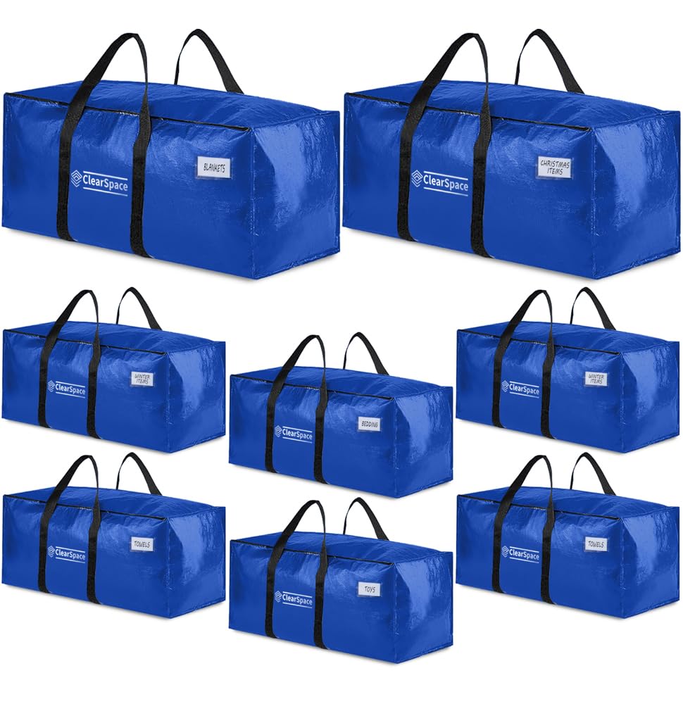 Amazon Big Plastic Bags For Moving Near Me 6-Pack Extra Large