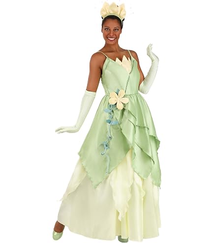 princess tiana inspired prom dress Costume/dress/gown, Age 3 up to 12 Years Made to Measure There is a petticoat under the skirt and it makes it fluffy tiana inspired homecoming dress princess