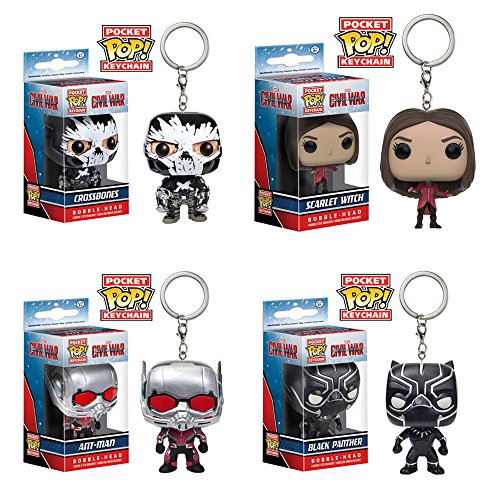 captain america funko pop keychain