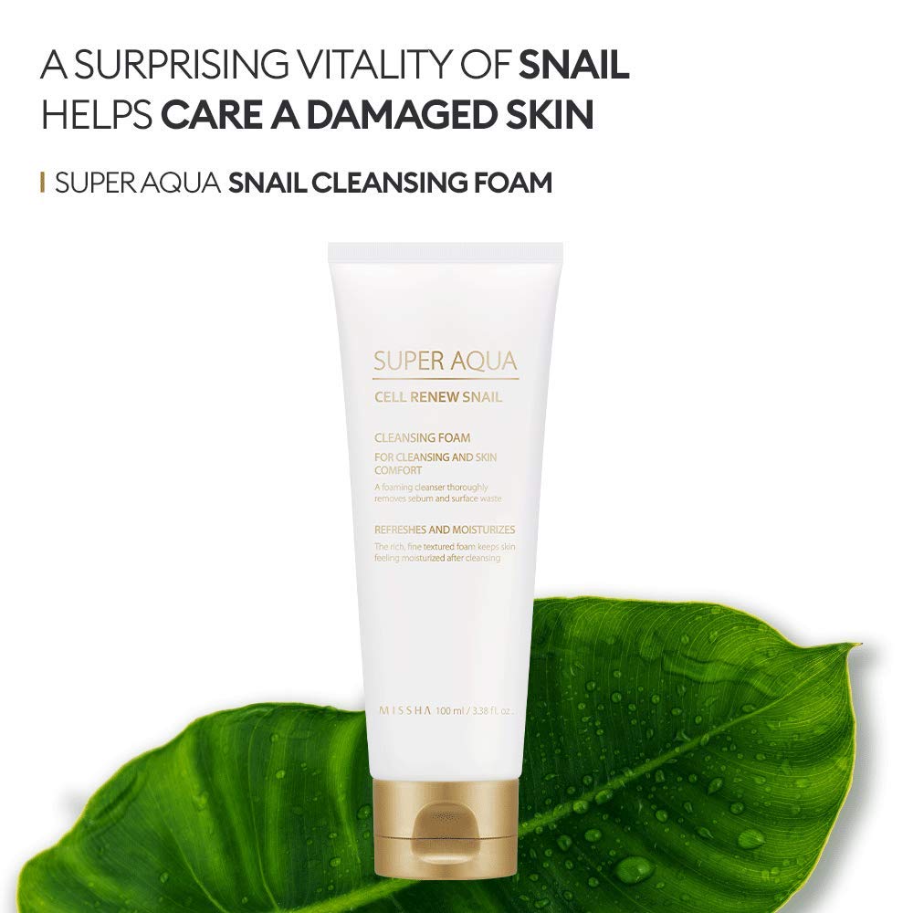 missha facial foam