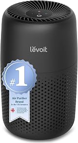Levoit Core Mini Air Purifier for Bedroom 34m² 3-Stage HEPA Filter Quiet 3