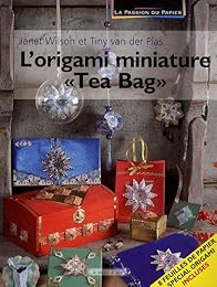 L' origami miniature "tea bag"