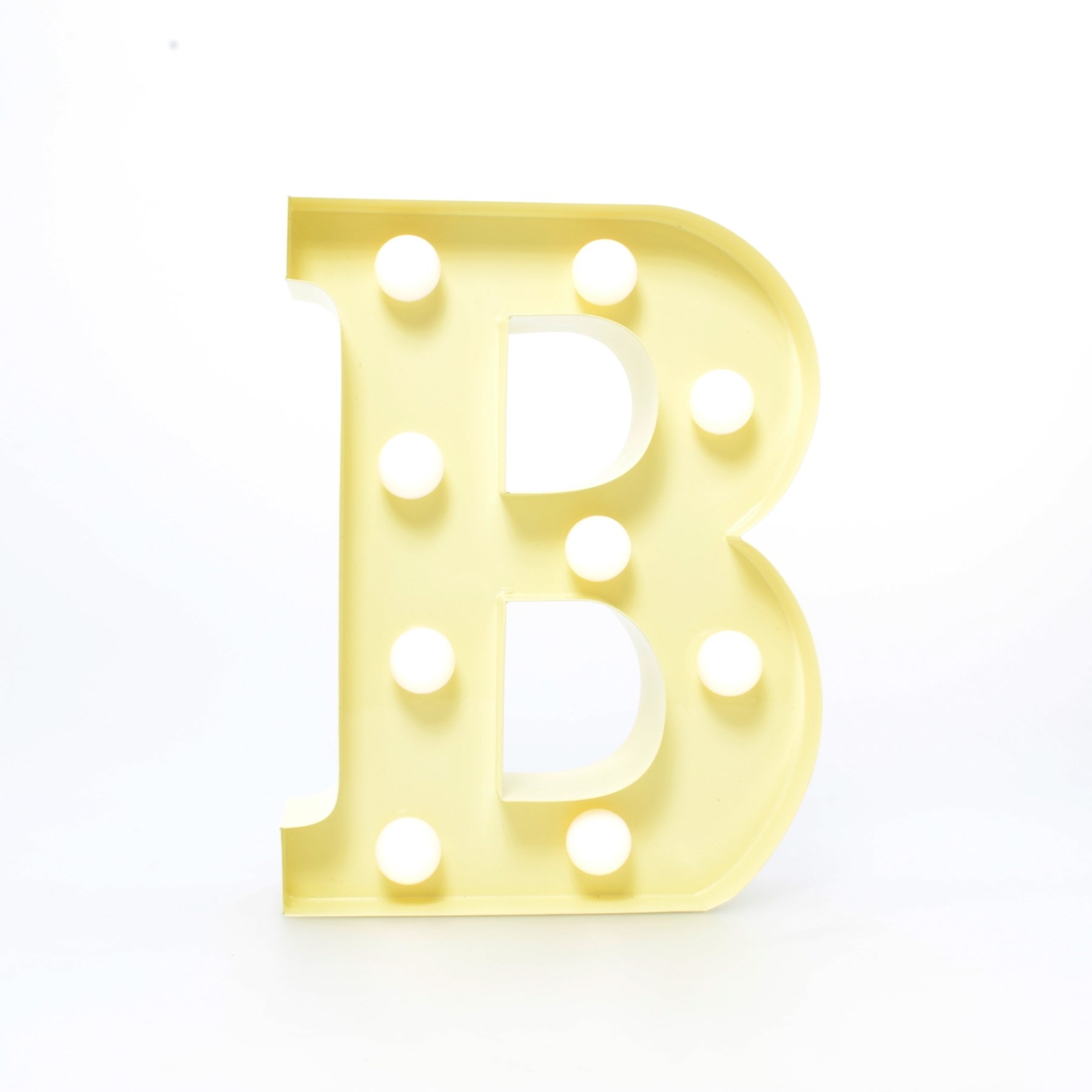Giggle Beaver Carnival Letter Lights - Vanilla (Letter B) Christmas Xmas Present