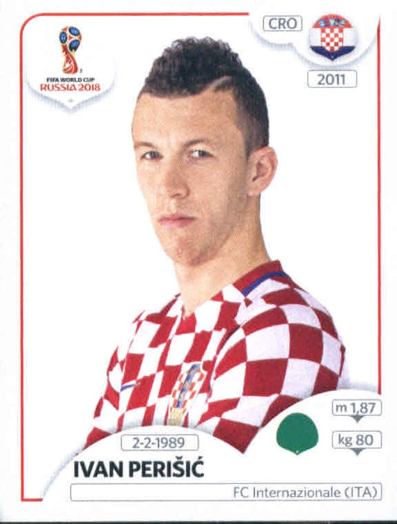 2018 Panini World Cup Stickers Russia #331 Ivan Perisic Croatia Futbol Soccer Sticker