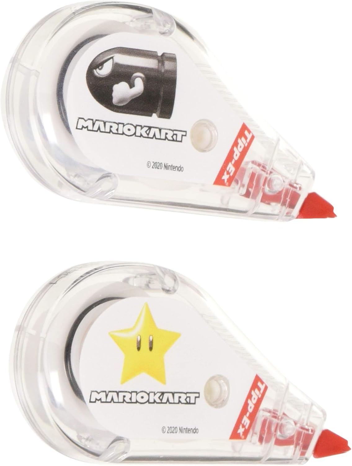 Bic Tipp-Ex Mario Kart Mini Pocket Mouse Corrector Ribbons 6 m x 5 mm Assorted Decorations, Blister of 2, No colour - Image 4