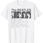 The Beatles - Song List T-Shirt