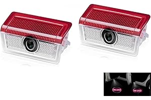 LOUEI 2pcs Door Light Logo Projector Laser Ghost Shadow Courtesy Light Compatible with Mercedes Benz C W205 A W176 B W246 E W212 W213 ML W166 GLA GLB GLC GLE GLS (MB Logo)