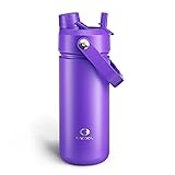 Insulated Water Bottle with Straw - Encool