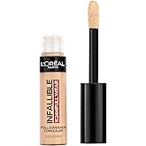 L'Oreal Paris Makeup Infallible Full Wear Waterproof Matte Concealer, Full Coverage, Oatmeal, 0.33 fl. oz.