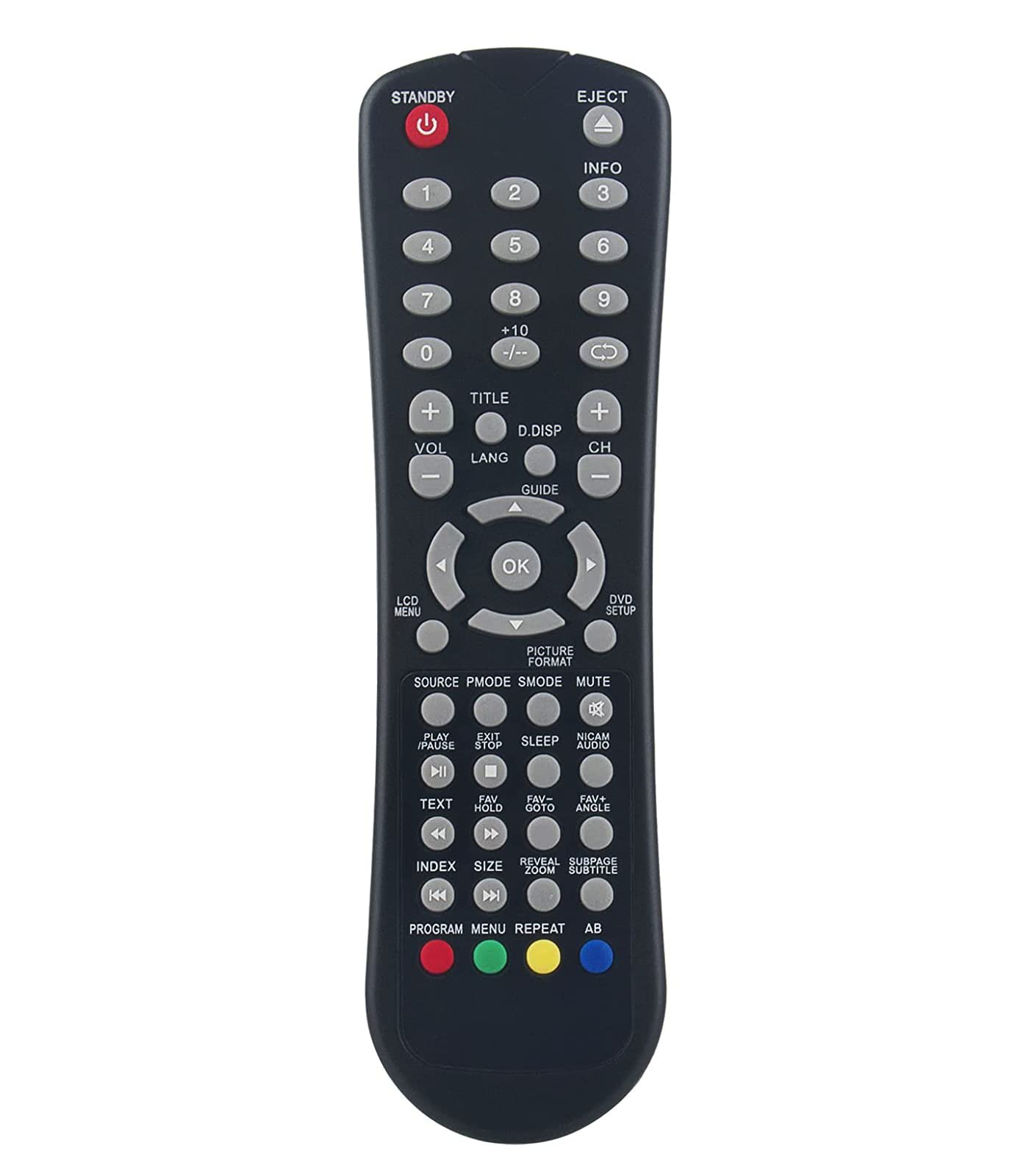 AULCMEET CN42BAIR Replacement Remote Control Compatible with BAIRD 4K OLED TV CN42BAIR