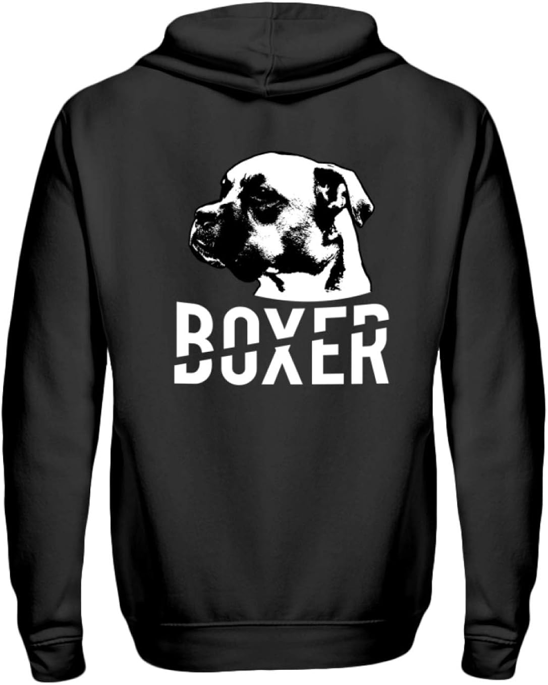 Boxer Dog Picture Portrait Dog Love Puppies Unisex Simple and Fun