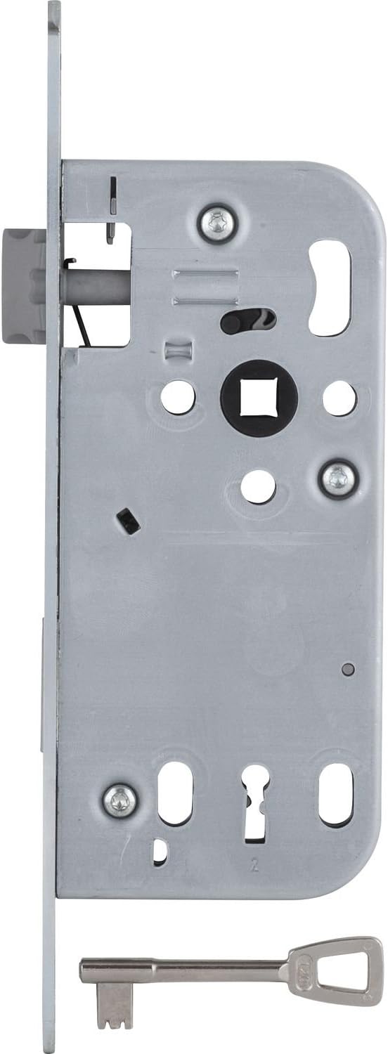 Secotec Einstemm Lock BB Dormaß 50 mm Round Silberfärbig V105 A024S015