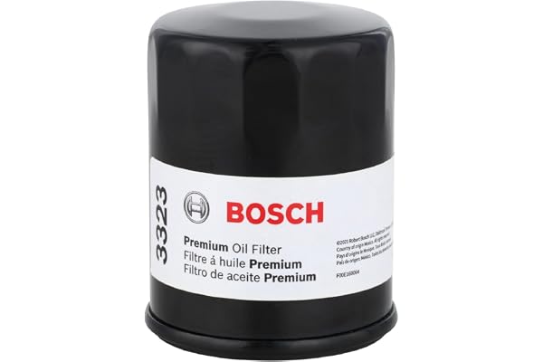 Bosch 3323 Premium FILTECH Oil Filter for Select Acura MDX, RDX, RSX, TL, Chrysler, Dodge, Ford, Honda Accord, Civic, CR-V, P