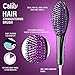 Calily Premium Heated Hair Straightening Brush - Extremely Fast and Easy Hair Straightener - Achieve the Perfect Hairstyle in Minutes [UPGRADED VERSION]