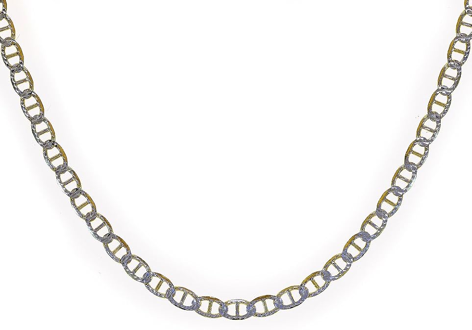 silver gucci link necklace