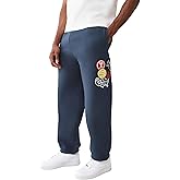 True Religion Men's Patch Vintage Baggy Joggers