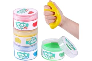 Hand Exercise Rehab Putty Kit for Elderly & Arthritis - Sensory Stress Relief, Finger Stretch, Fidgeting, Grip Strengthening 