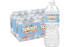 Splash Blast, Flavored Water Beverage, Mandarin Orange Flavor, 16.9 Fl Oz Plastic Bottles, 24 Pack