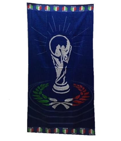 Drap De Plage Grand Coupe Du Monde Italie 100 X 180