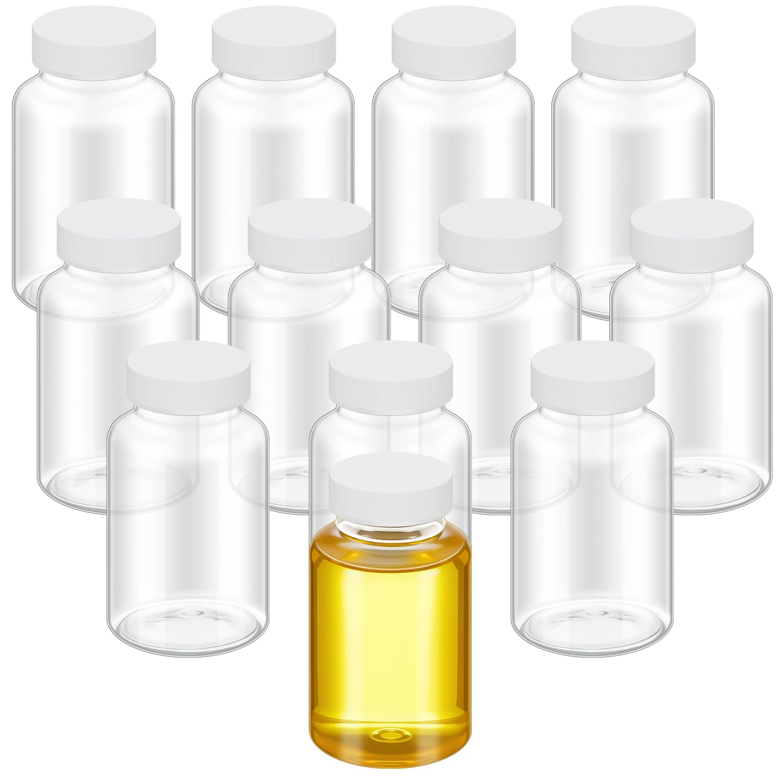 Maxdot 12 Pcs Oil Sampling Bottle Oil 5oz
