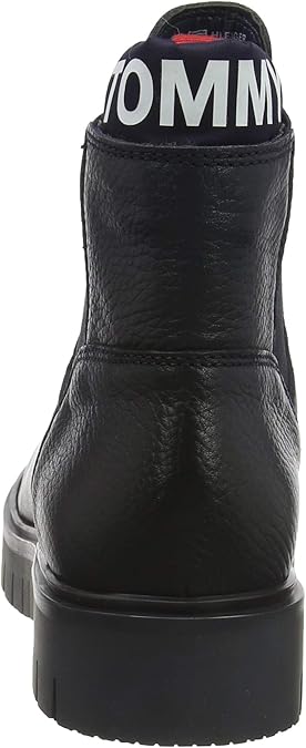 tommy hilfiger padded tongue chelsea boot