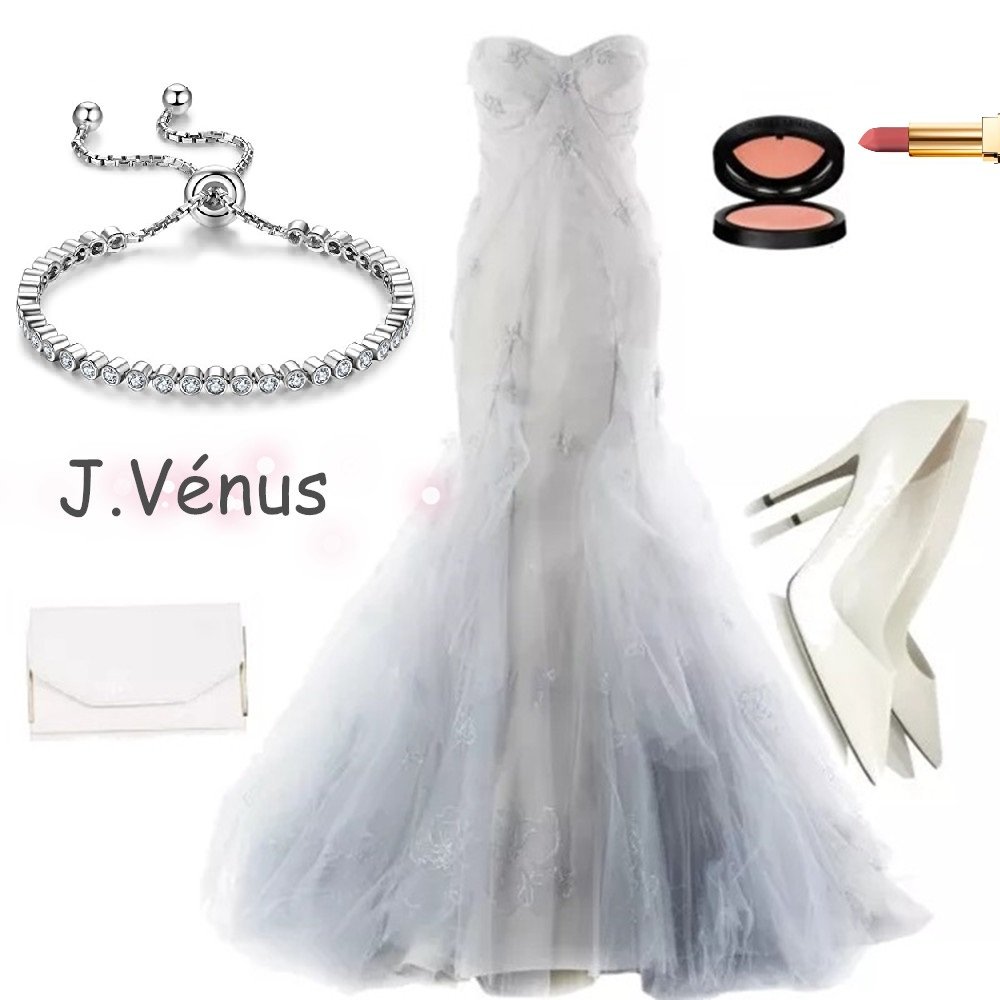 J.Vénus Damen Schmuck, 925 Sterling Silver Bling Damen Armband, handgefertigt, einstellbar, stilvoll und schön, Schmuck mit Etui