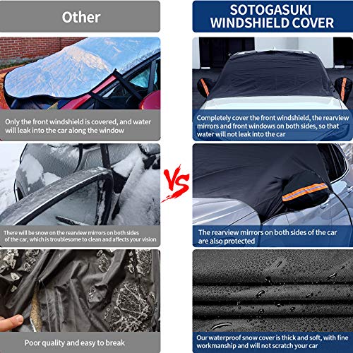 5 SOTOGASUKI+Windshield+Protector+Waterproof+Wind+Proof