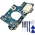 Galaxy S20 FE 5G USB Charging Port Flex Cable Replacement G781U Type C Charger Dock Board Flex Cable Connector for Samsung Galaxy S20 FE SM-G781U G781 Port Flex Cable Repair Part with Tools