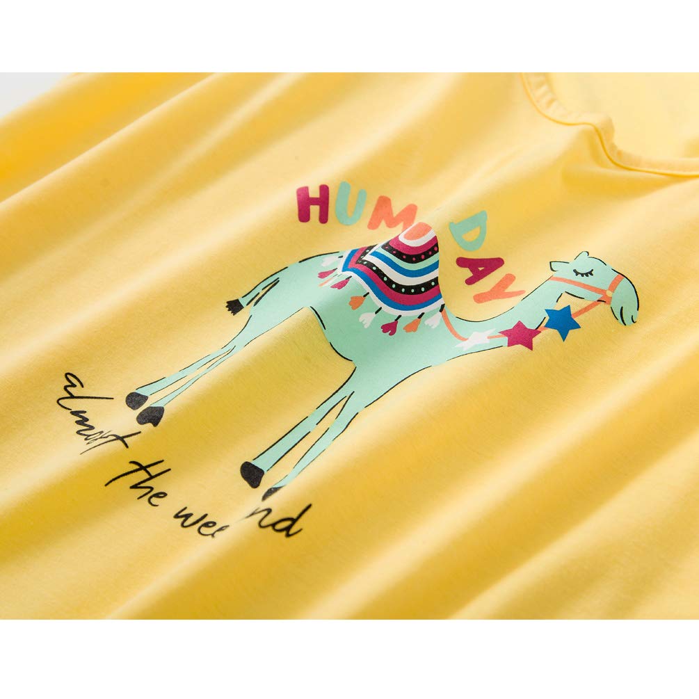 ENJOYNIGHT Women\'s Short Sexy Pajama Set Sweetness Racerback Tank and Shorts Sleepwear PJs Set (Hump Day, X-Large)